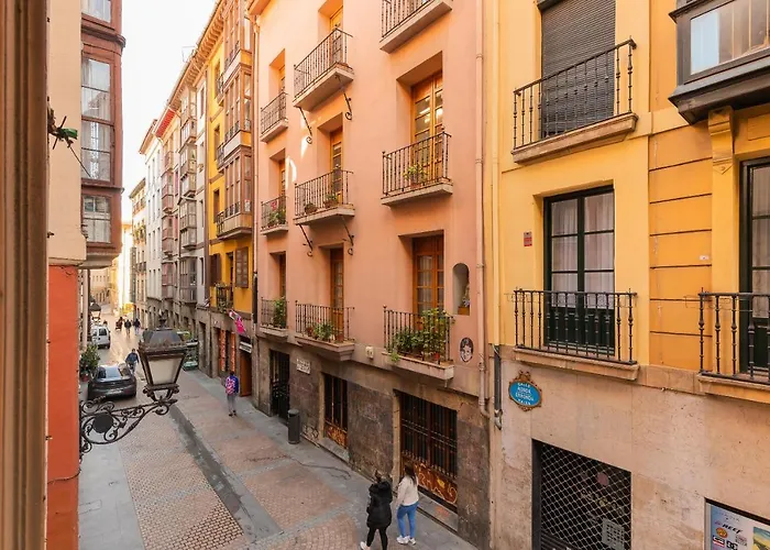 Ronda Street In The Heart Of Old Town