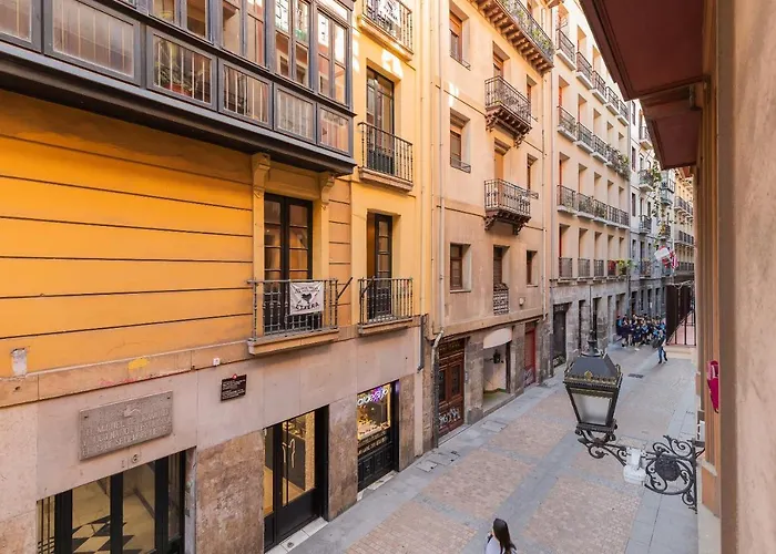 Ronda Street In The Heart Of Old Town
